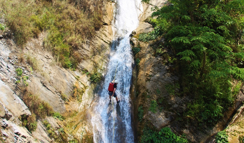 Canyoning in Nepal